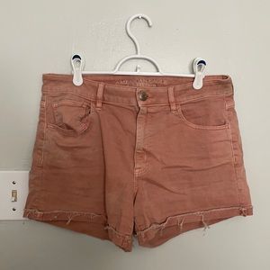 AE denim shorts